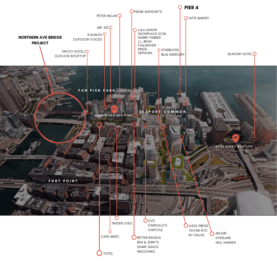 Pier 4 Boston Area Amenities Elevated Realty
